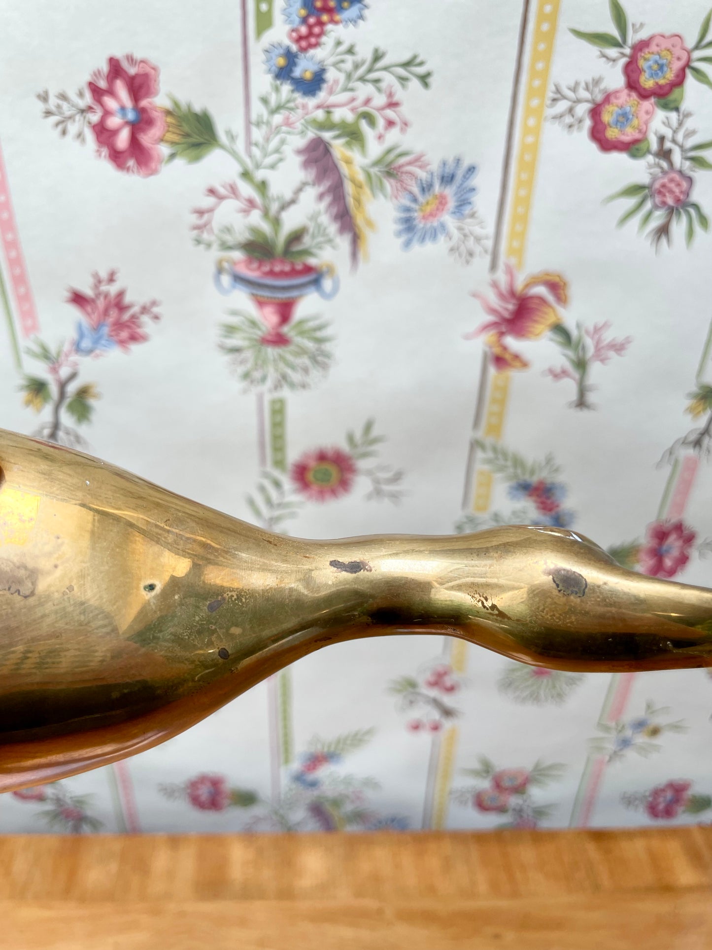 Pair of Brass Ducks