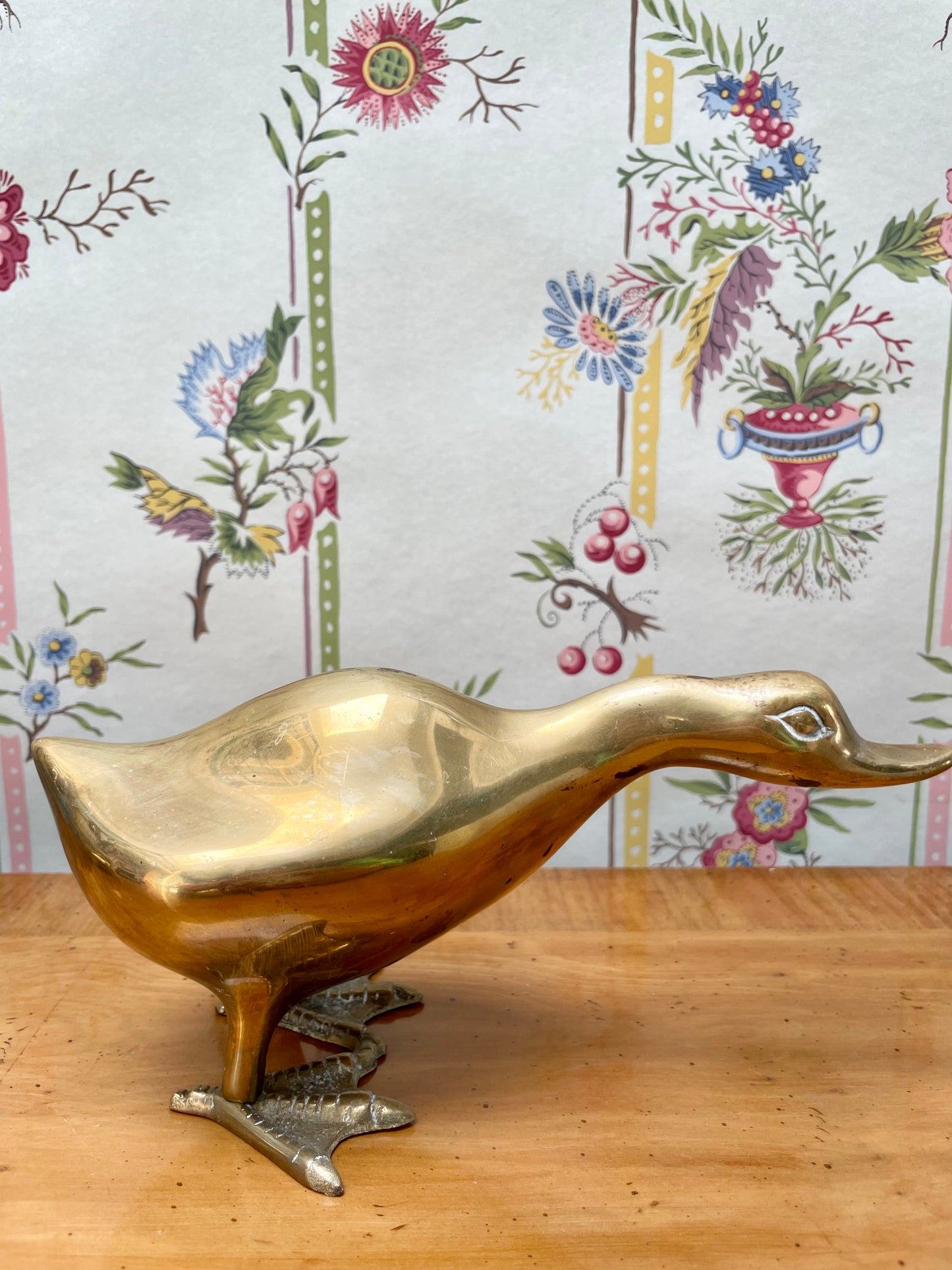 Pair of Brass Ducks