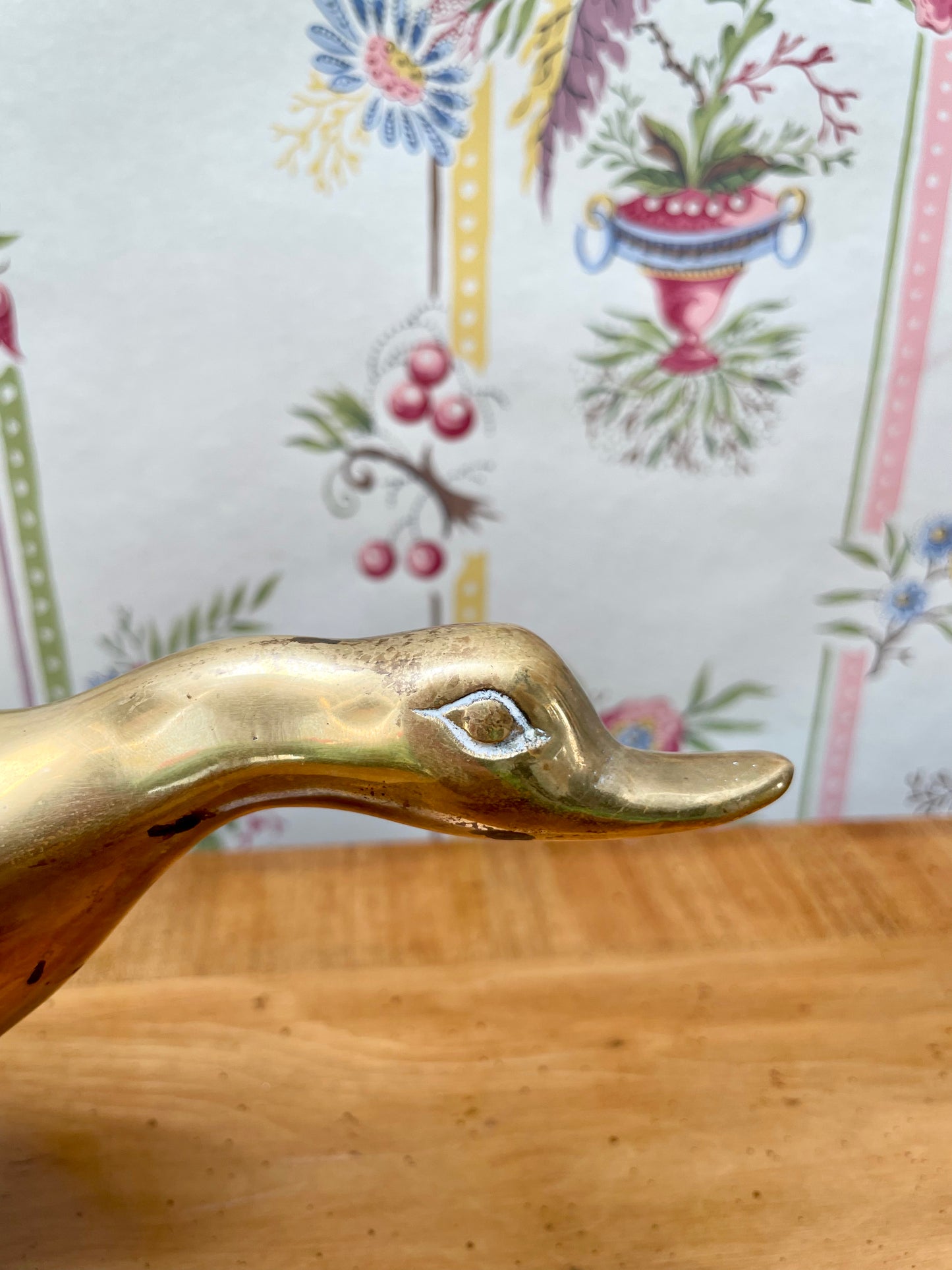 Pair of Brass Ducks