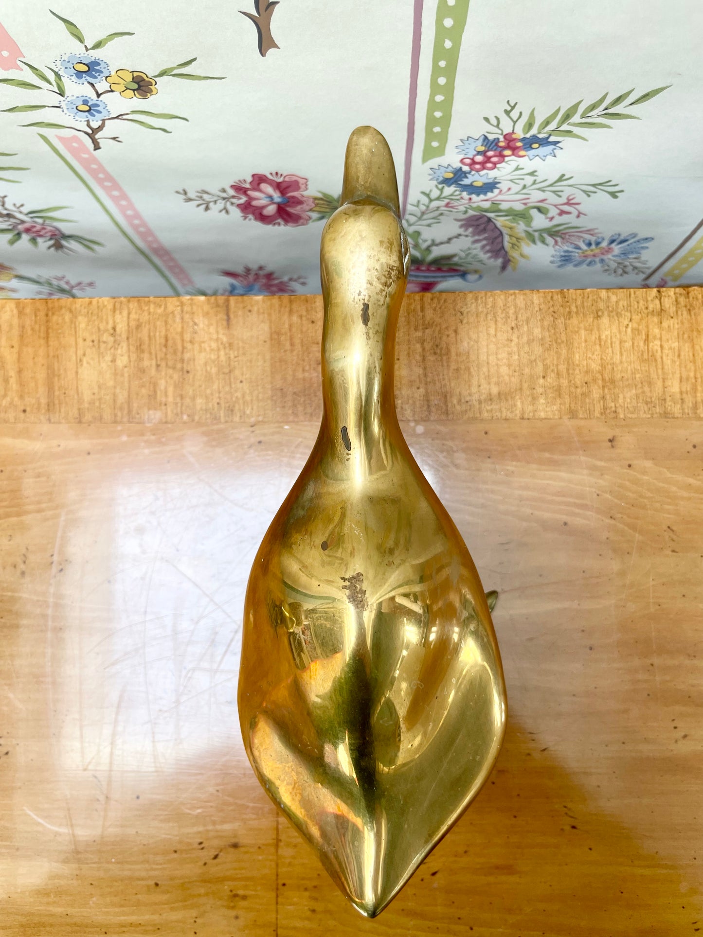 Pair of Brass Ducks